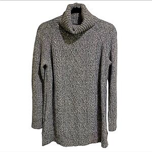 CHAPS Sweater Knit Cotton Blend Cable Knit Sweater Size M